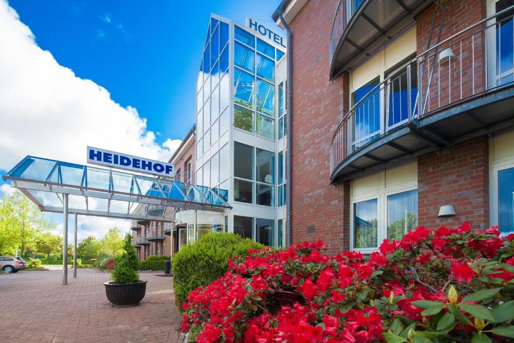 Hotel Heidehof Garni Büdelsdorf Exteriör bild